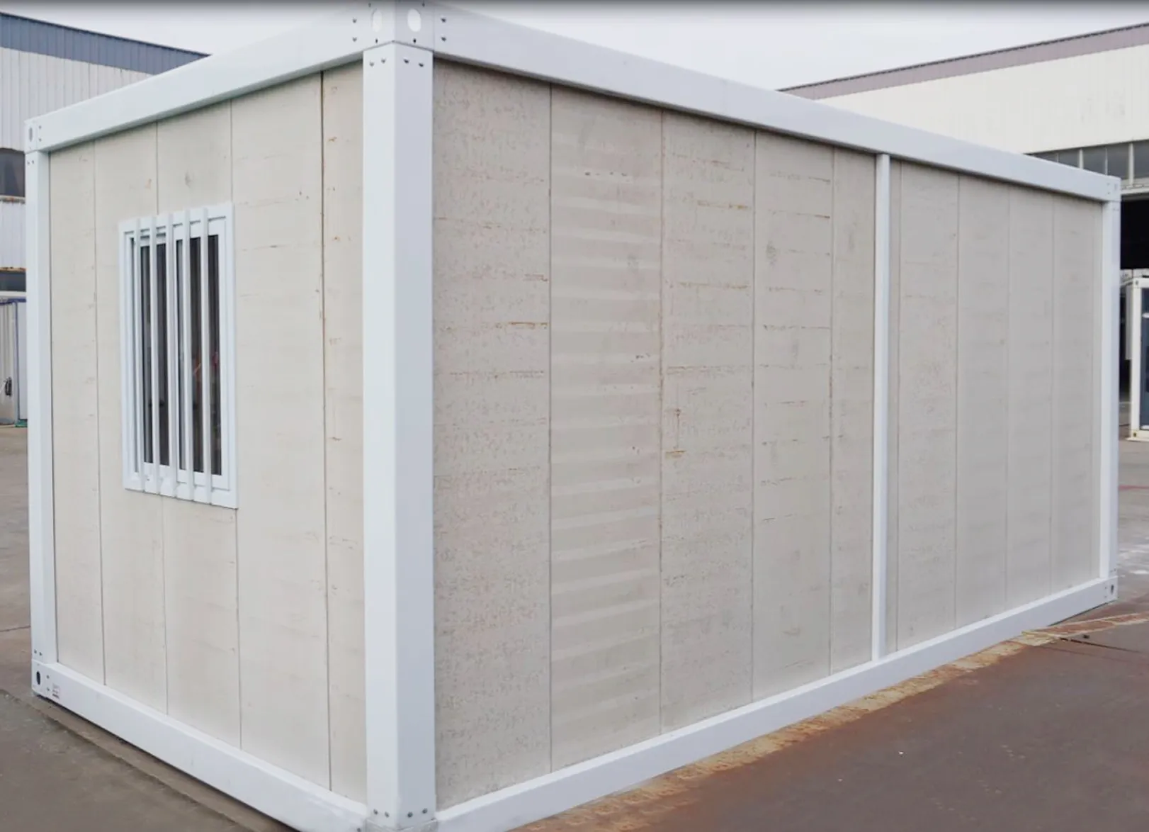 Fast-Built Semi Permanent House Made of GRC 2 Desain Model Rumah Semi Permanen dari GRC Konsep Modular 1