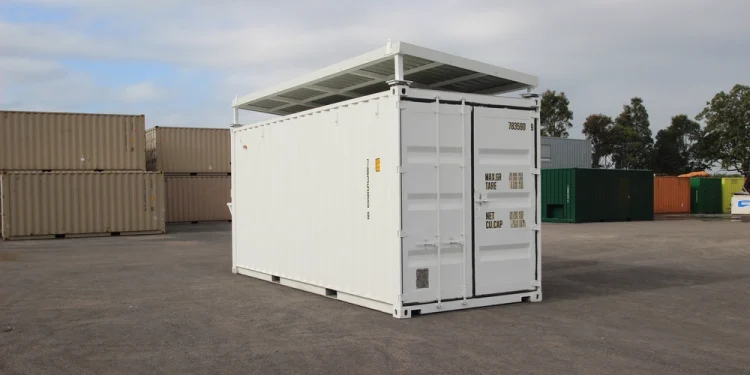 Construct a Data Center Room Using a Modified Container 5 Ruang Data Center 1