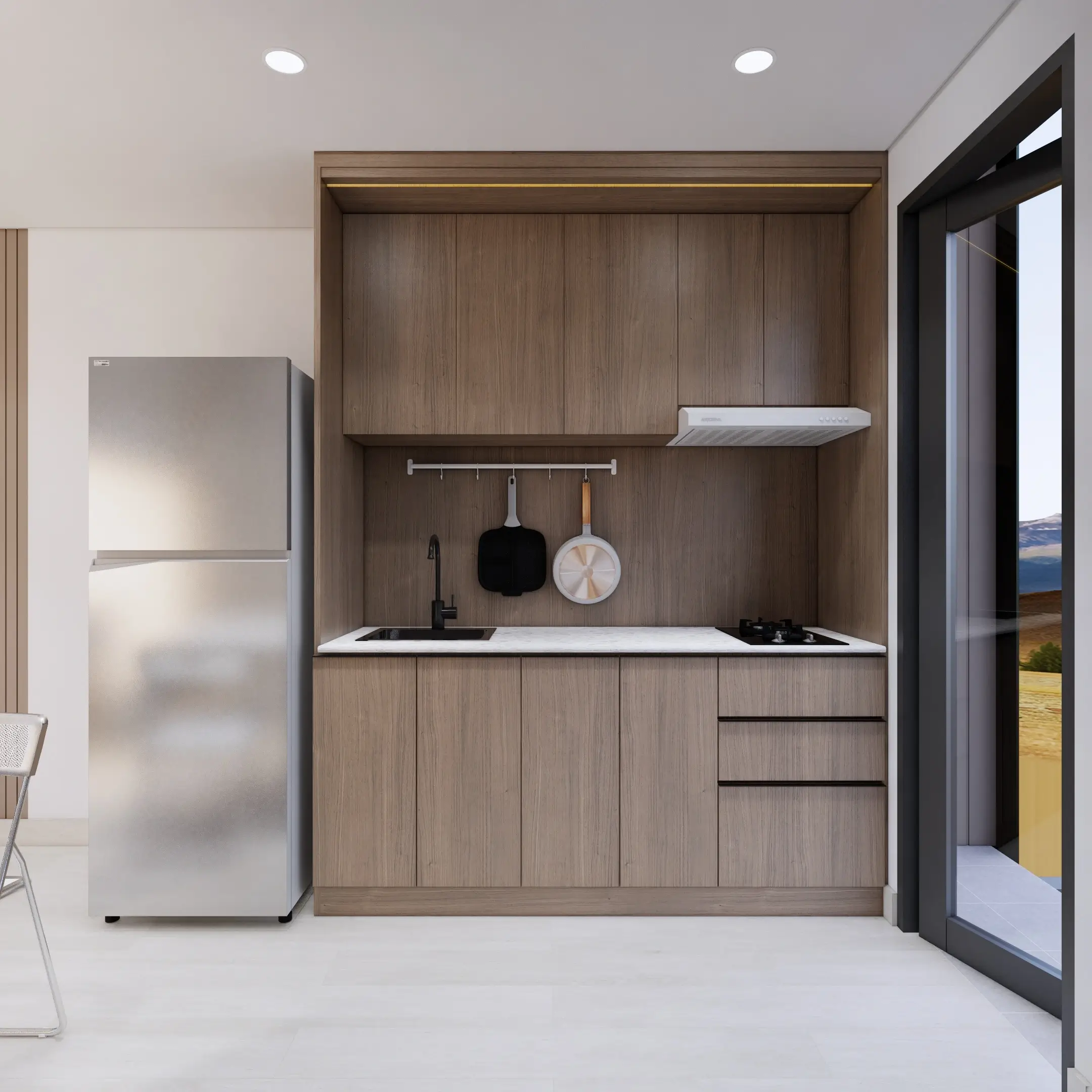 Desain Rumah Villa Minimalis Modern Konstruksi RapidFrame 5 Desain Rumah Villa Minimalis Modern Konstruksi RapidFrame 4