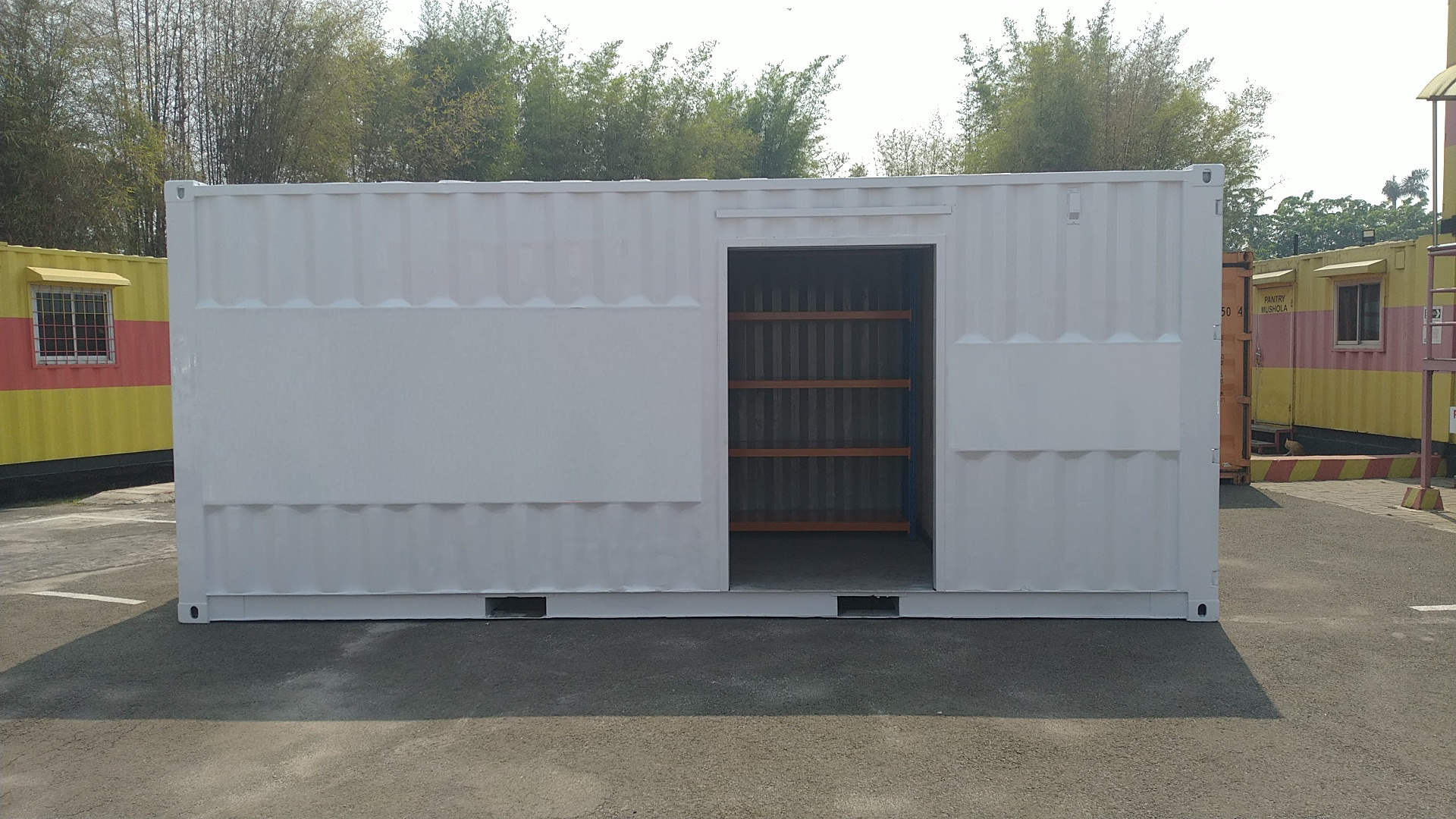 20' Workshop Storage Container (White)